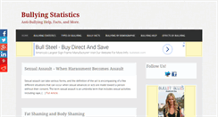 Desktop Screenshot of bullyingstatistics.org